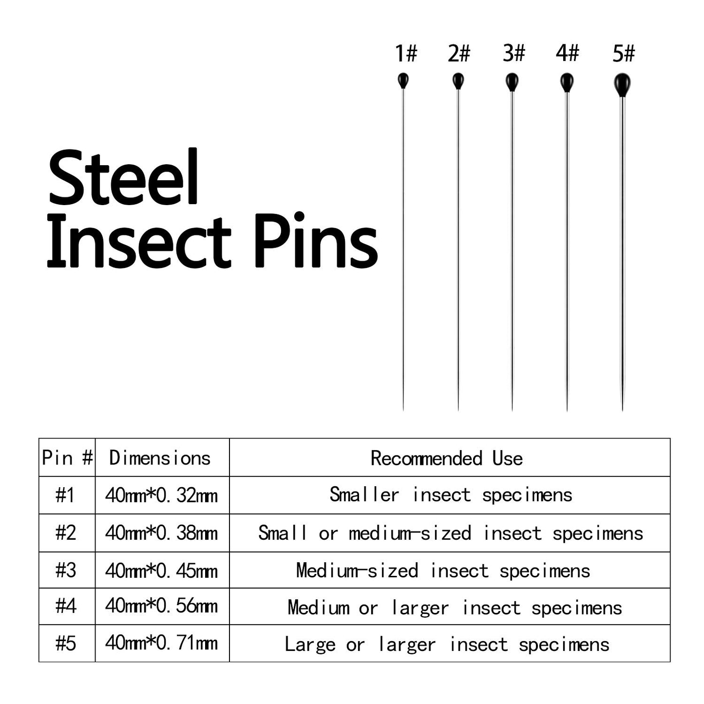 Insect Pins