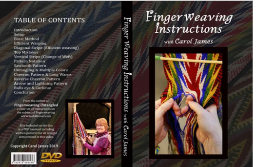 Finger Weaving Instructions with Carol James