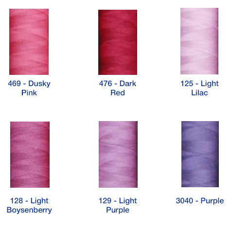 Bockens Linen Thread by Color