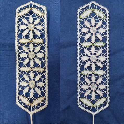 Kit for Daisy Bookmark - Beginning Floral Beds