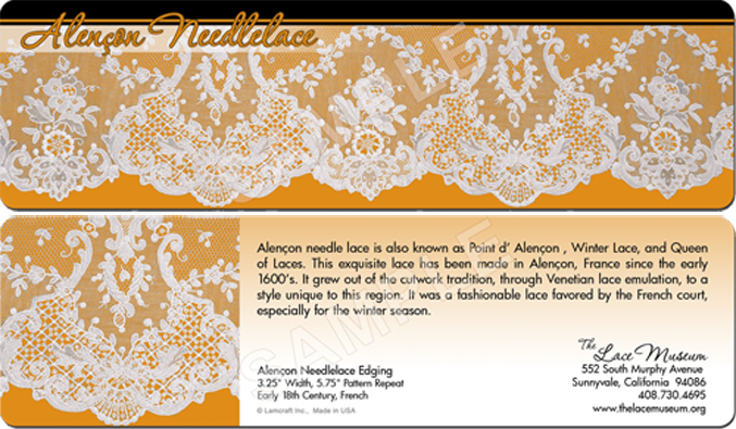 Alençon Needlelace bookmark