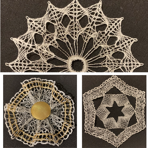 3 Bobbin Lace Ornament Kits