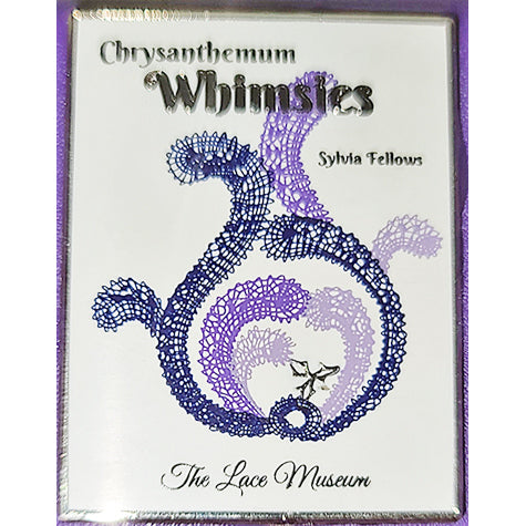 Bobbin Lace Pin - Chrysanthemum Whimsies