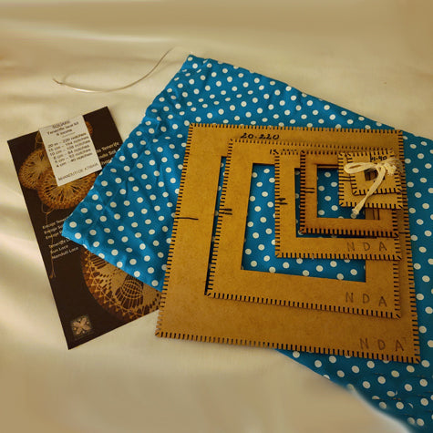 Teneriffe Lace - Set of 6 Square Looms