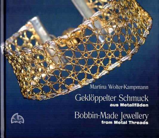 Bobbin-Made Jewelry from Metal Threads
